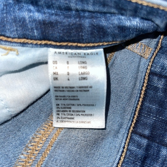 American Eagle size 0 jean high rise jeggings - Picture 6 of 7